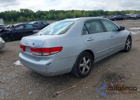 2004 Honda Accord 2.4 Ex из США, поврежденный, VIN 1HGCM567X4A047847
